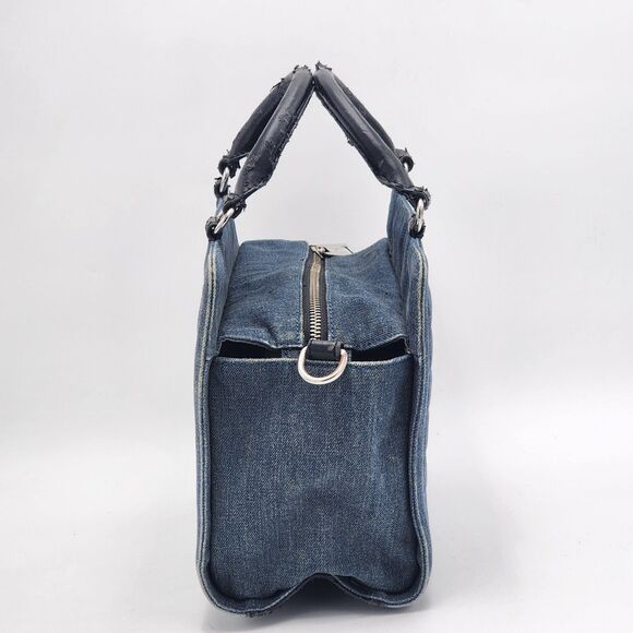 Diesel RARE Y2K Denim Puffy Small Tote Bag - Picture 3 of 15